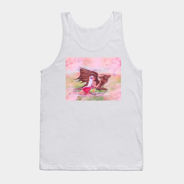 Poppy and Polly dragon art by Renee Lavoie Tank Top by ReneeLLavoie
